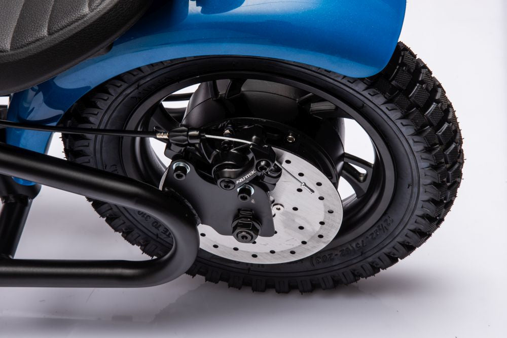 Moto elétrica A9902 36V azul