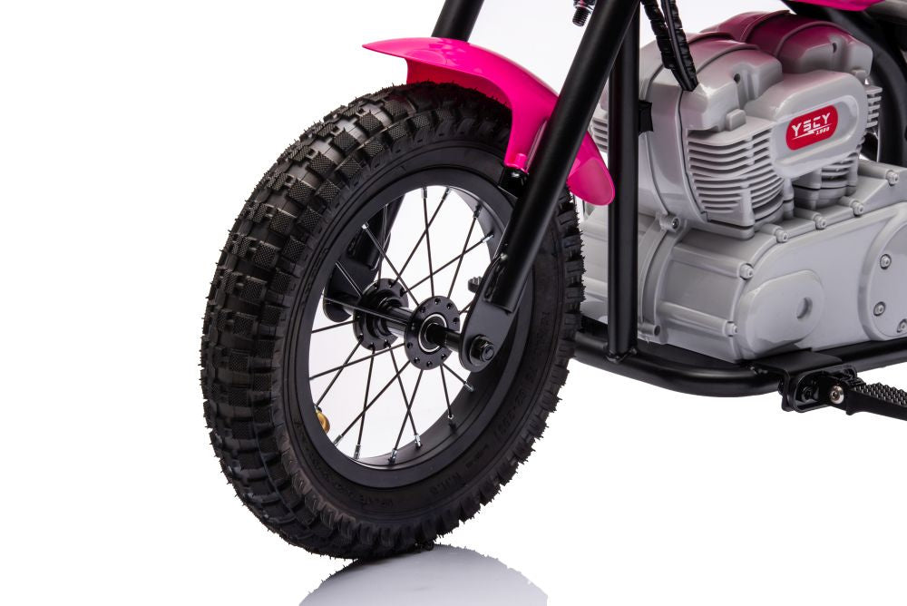 Moto elétrica A9902 36V rosa