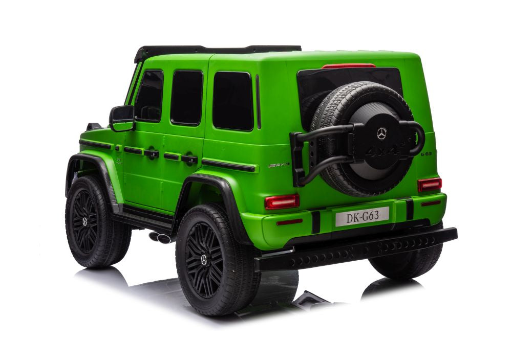 Carro elétrico Mercedes G63 XXL 4x4 verde