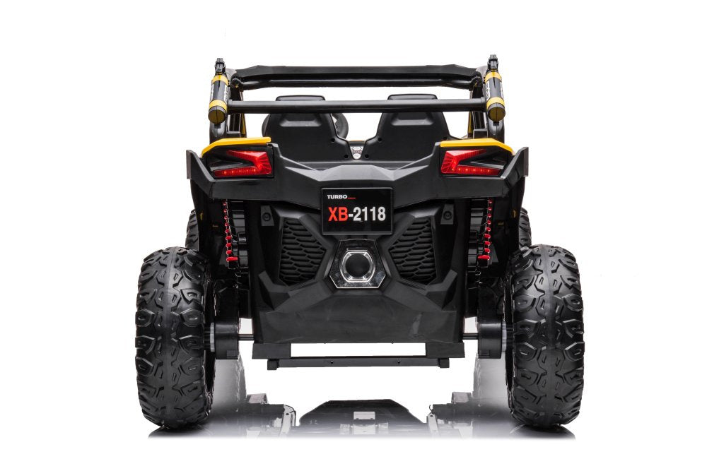 Carro elétrico XB-2118 dourado