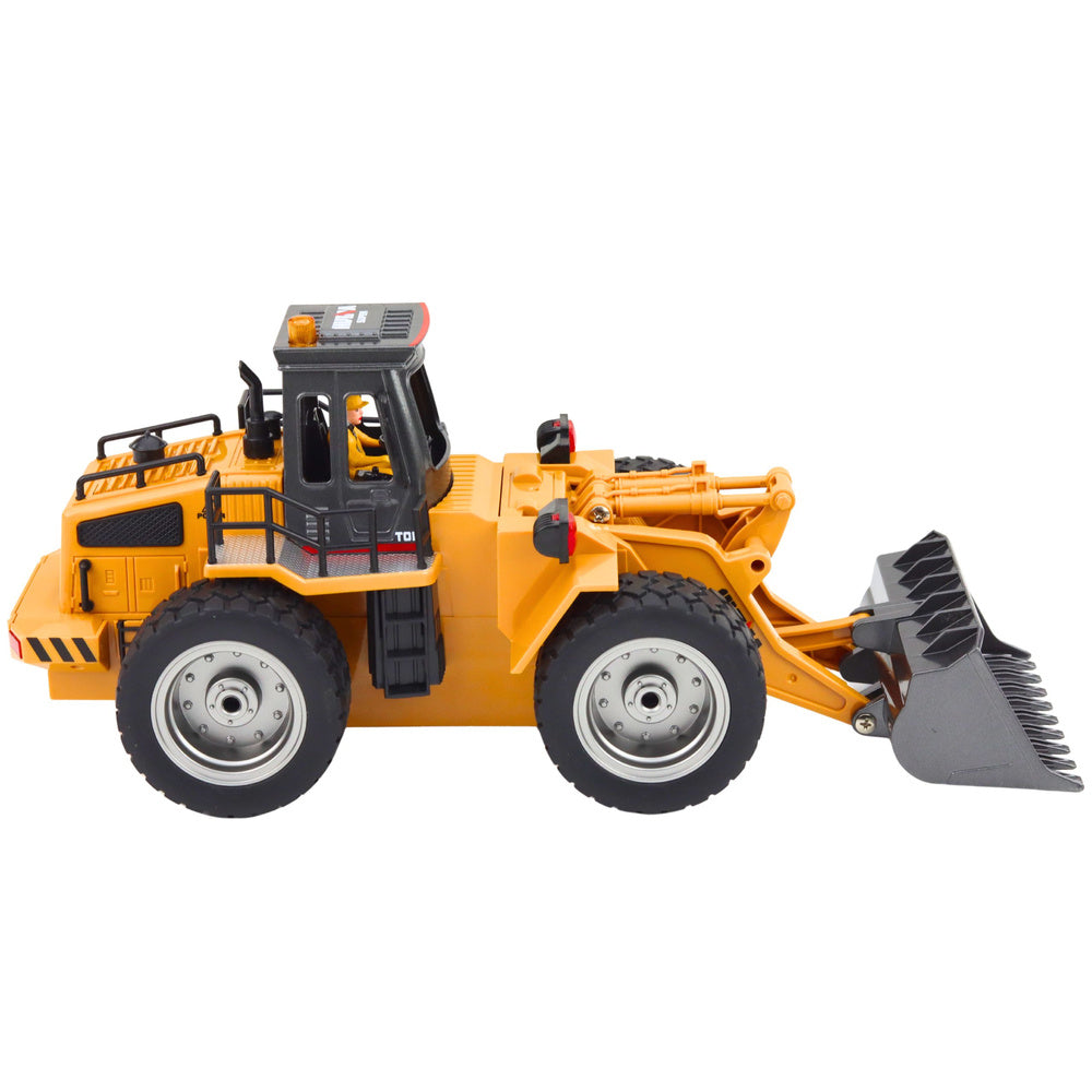 Retroescavadora Bulldozer RC 1:18
