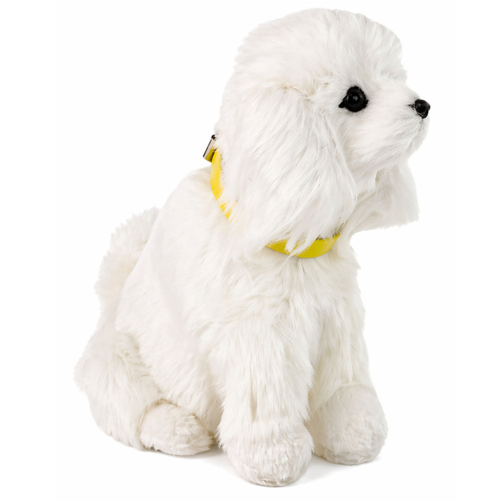 Cão peluche Poodle interativo funções toque