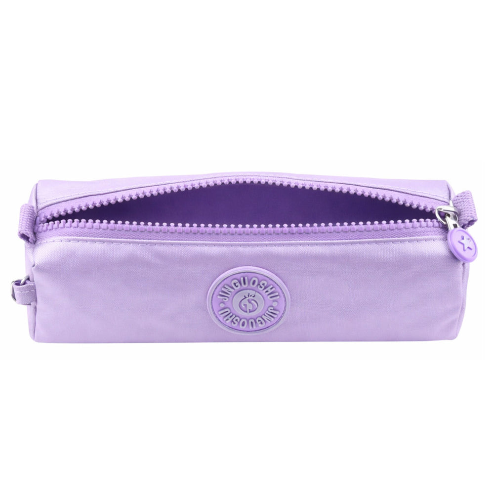 Estojo Escolar Compartimento Único Roxo 21.5cm