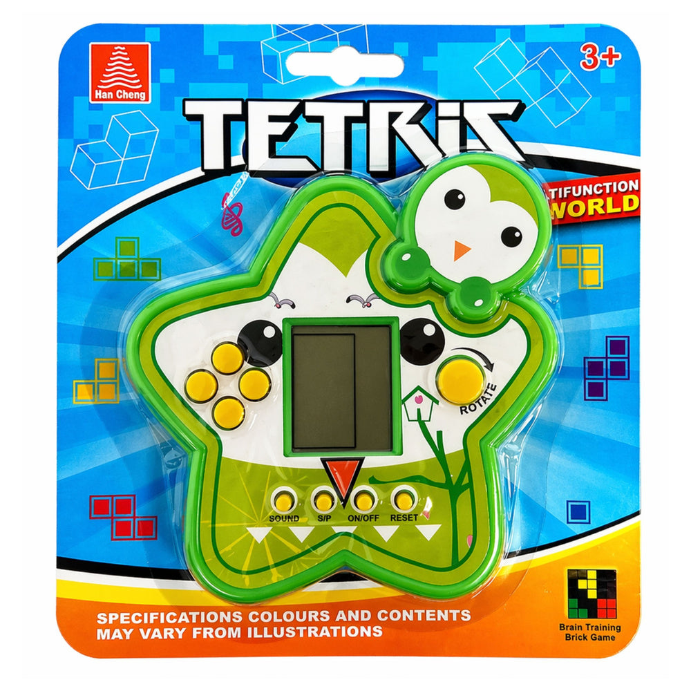 Jogo eletrónico Tetris Star verde (1 unidade, sortido)