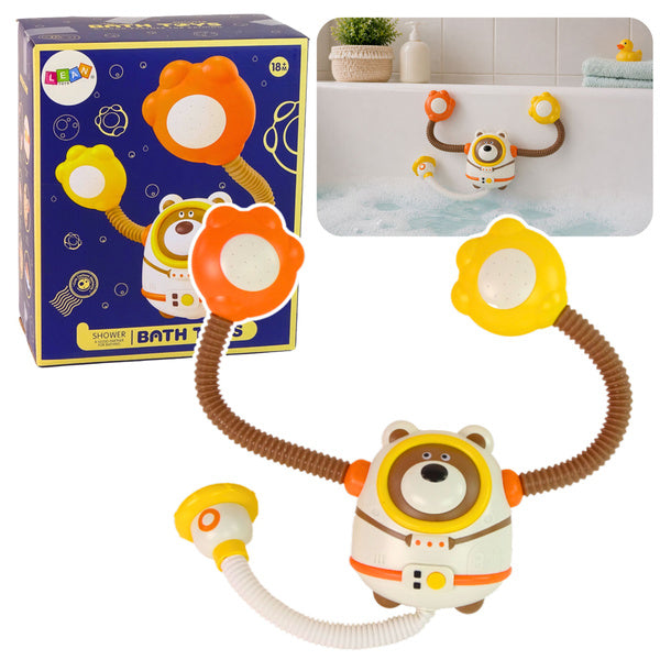 Brinquedo banho urso cosmonauta água