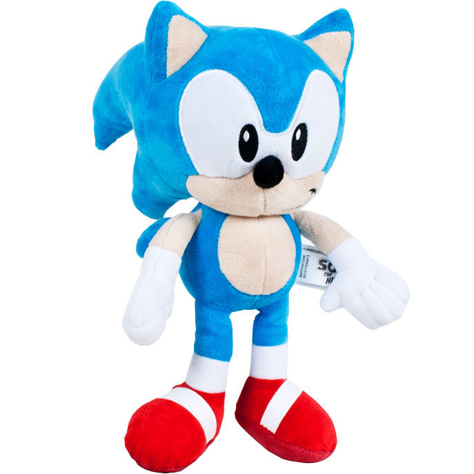 Peluche macio Sonic 30cm SEGA