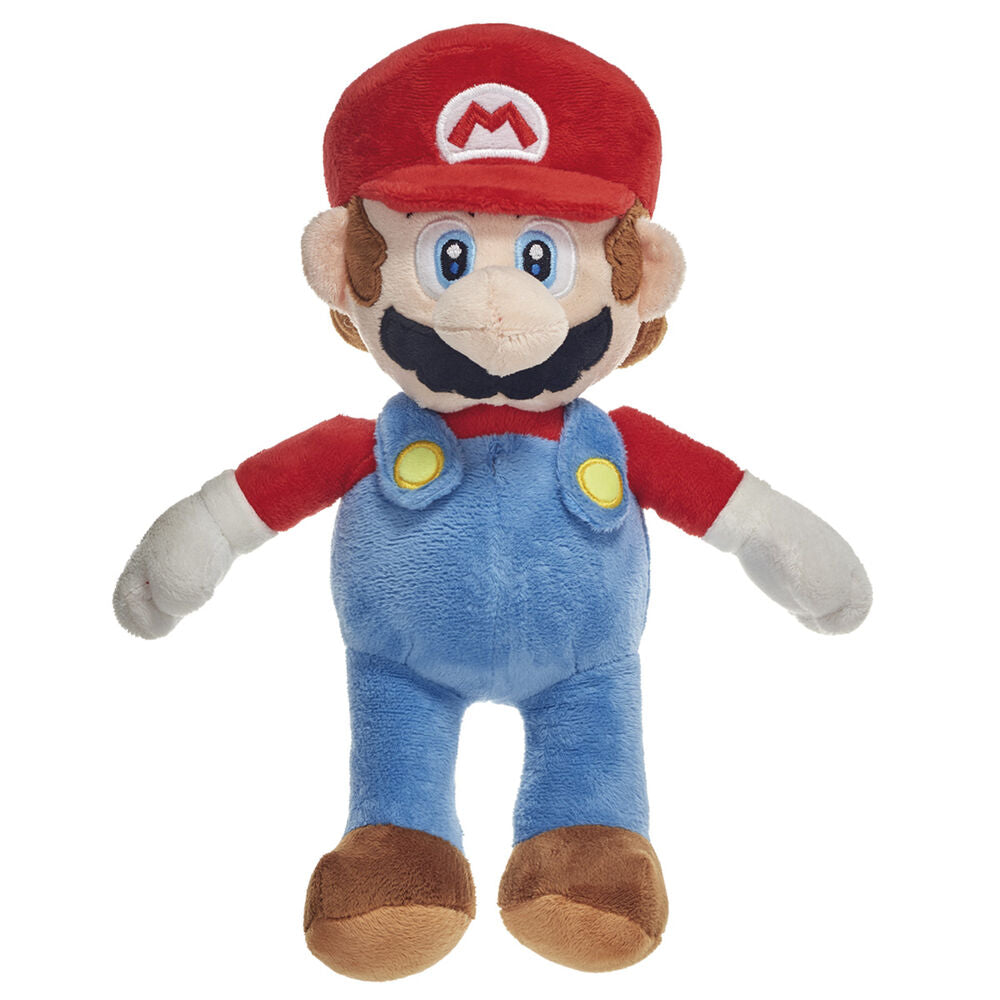 Super Mario Bros Mario peluche macio 60cm NINTENDO