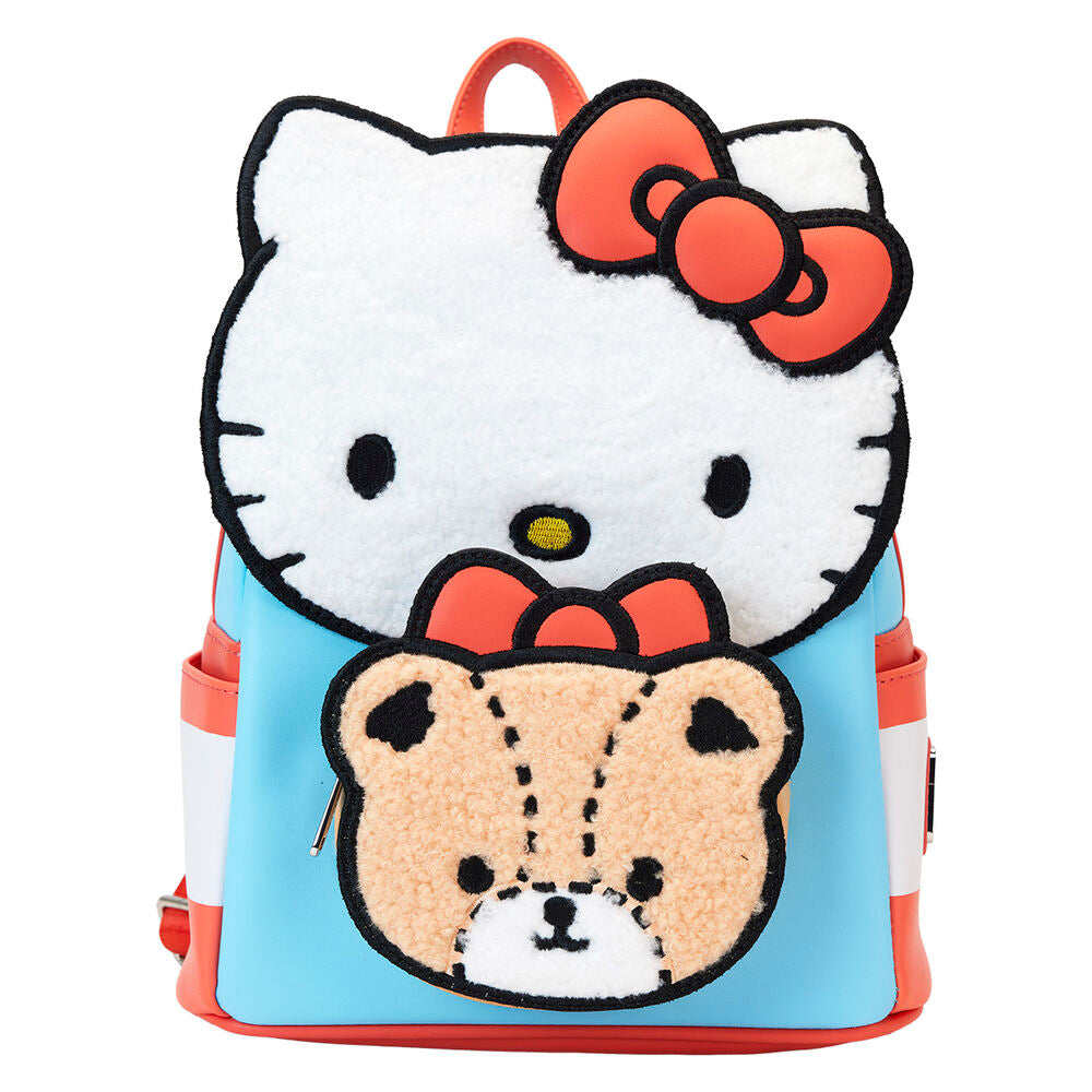 Mochila Loungefly Hello Kitty - Hello Kitty e Urso 26cm