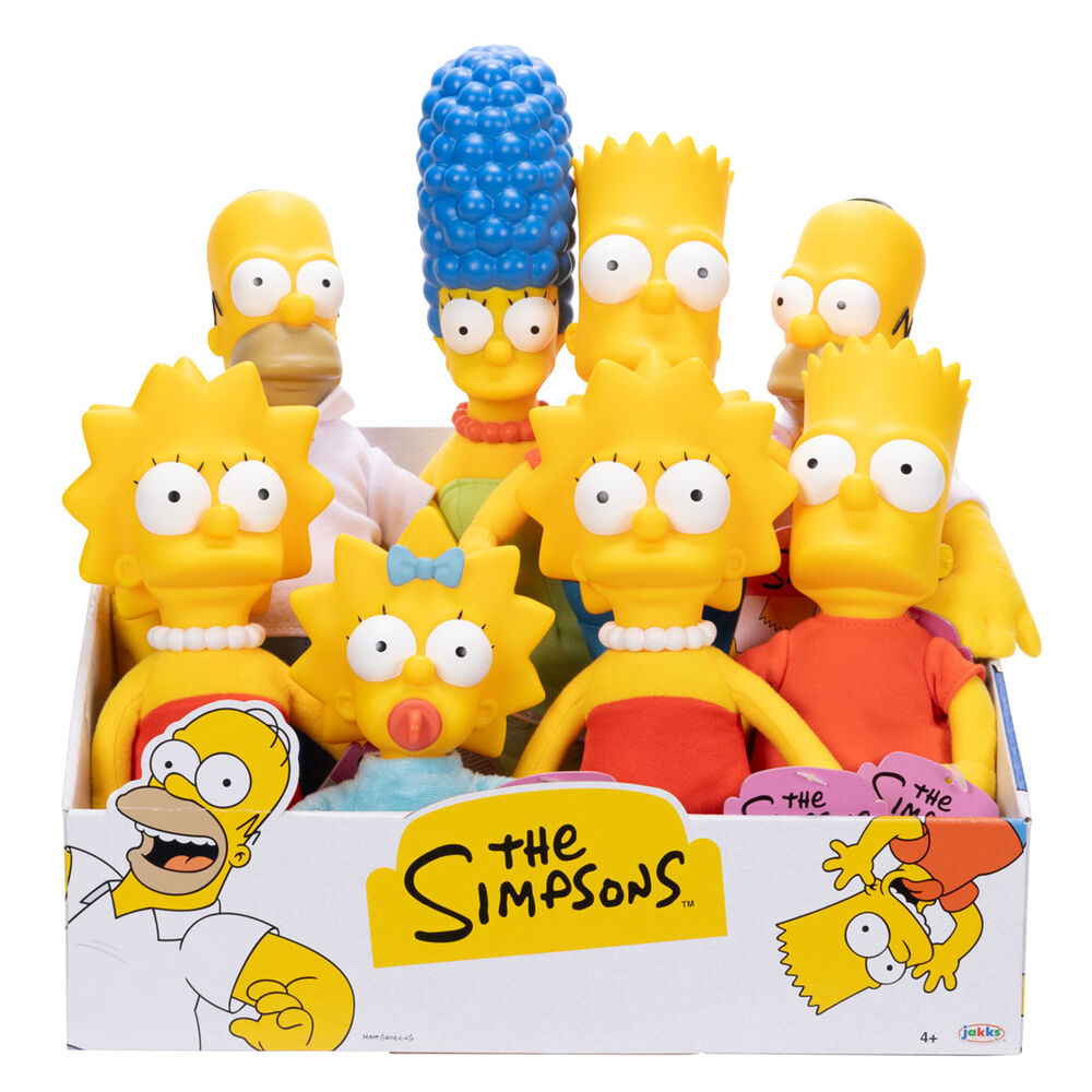 Peluche Os Simpsons sortido 30cm