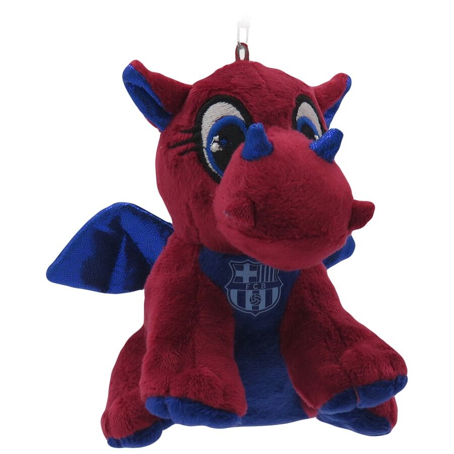 Porta-chaves de peluche do Dragão do FC Barcelona CYP BRANDS