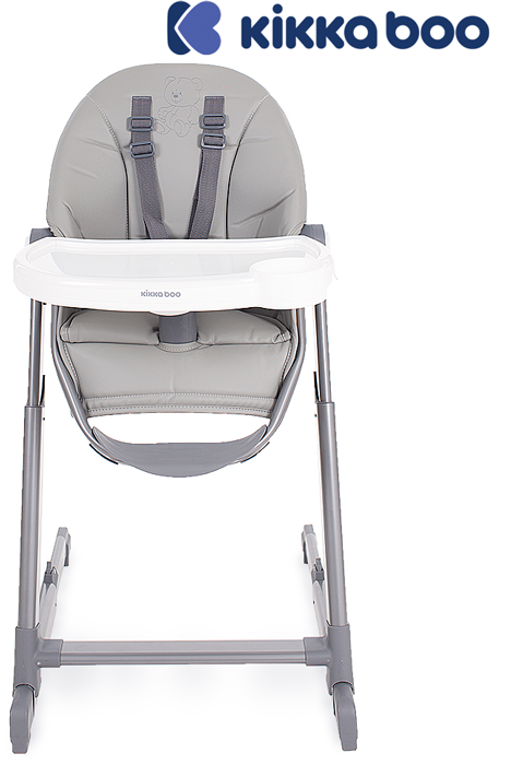 Kikka Boo - Cadeira da papa Gourmet Grey