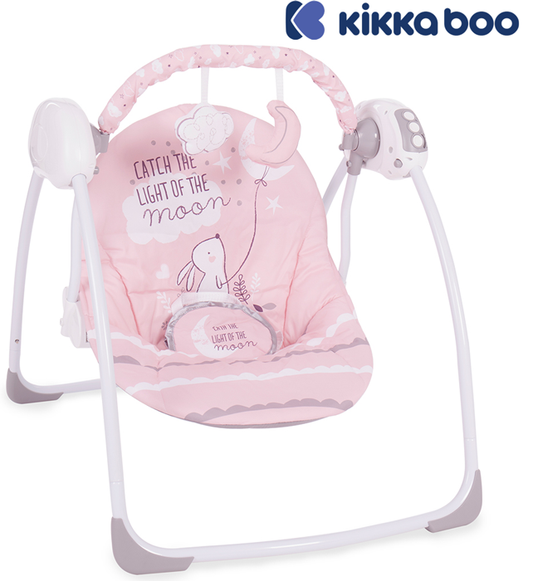 Kikka Boo - Espreguiçadeira e baloiço Felice Pink Rabbit
