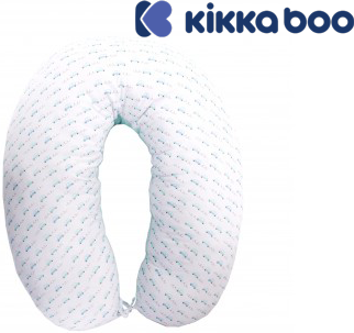 Kikka Boo - Almofada de lactância Jersey Green Cars