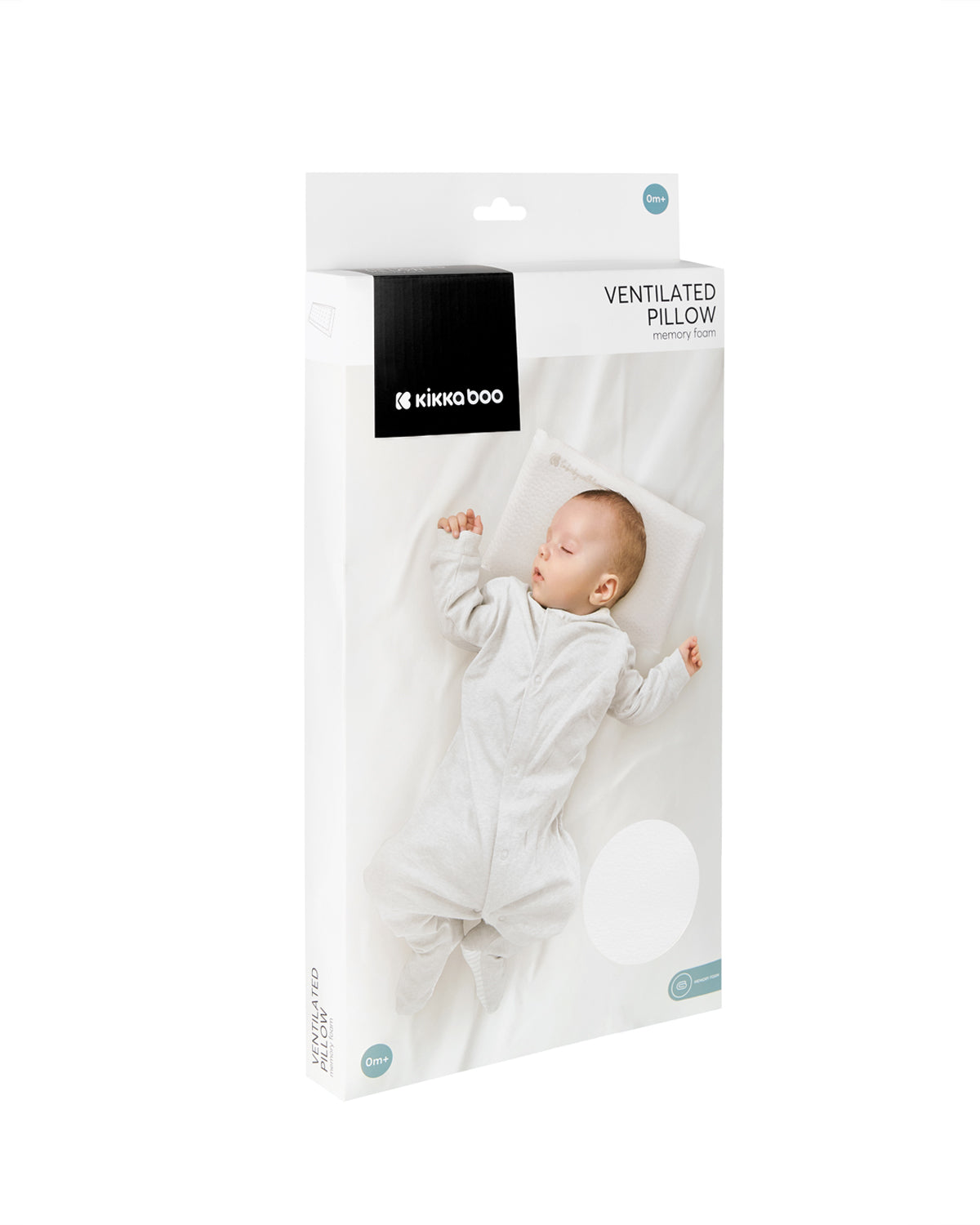 Almofada de espuma viscoelástica ventilado Airknit branco
