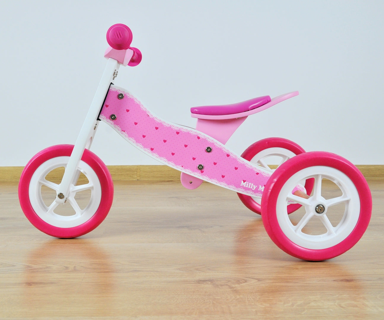 Ride On 2In1 Look Hearts Milly Mally
