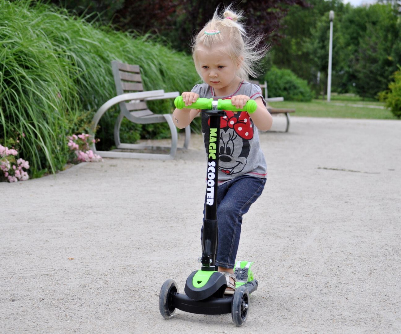 Scooter Magic Scooter Verde Milly Mally