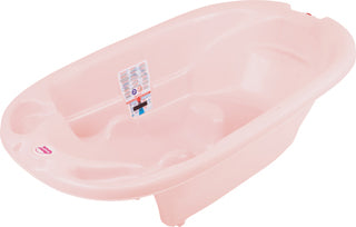 OK Baby - Banheira Onda sem kit de barras rosa claro