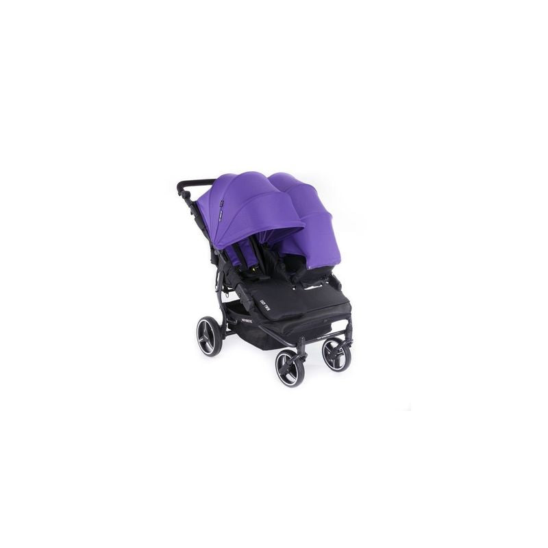 Carrinho De Bebé Double Baby Monsters Easy Twin 3S - Violeta Baby Monsters