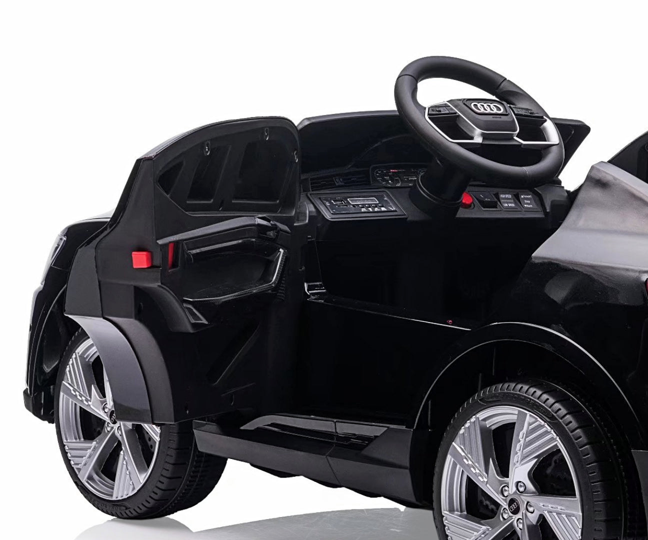 Veículo A Bateria Audi E-Tron Sportback 4X4 Preto Milly Mally