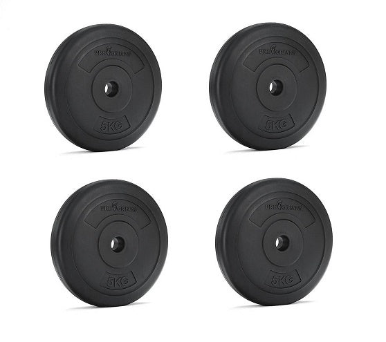 Conjunto de pesos 20 kg 25 mm e 28 mm