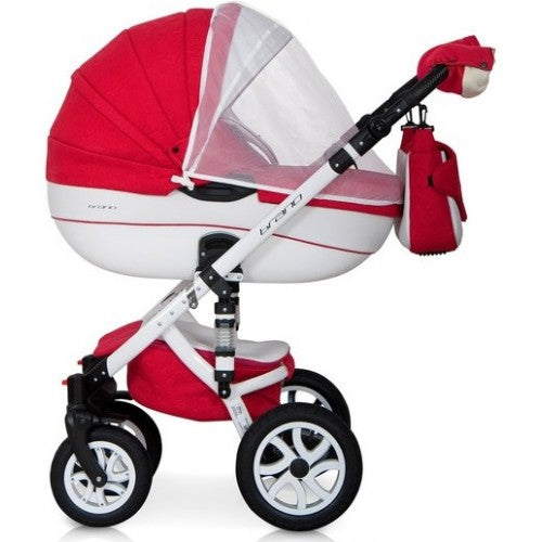 RIKO - Carrinho multifuncional BRANO ECCO + CARLO Sport Red