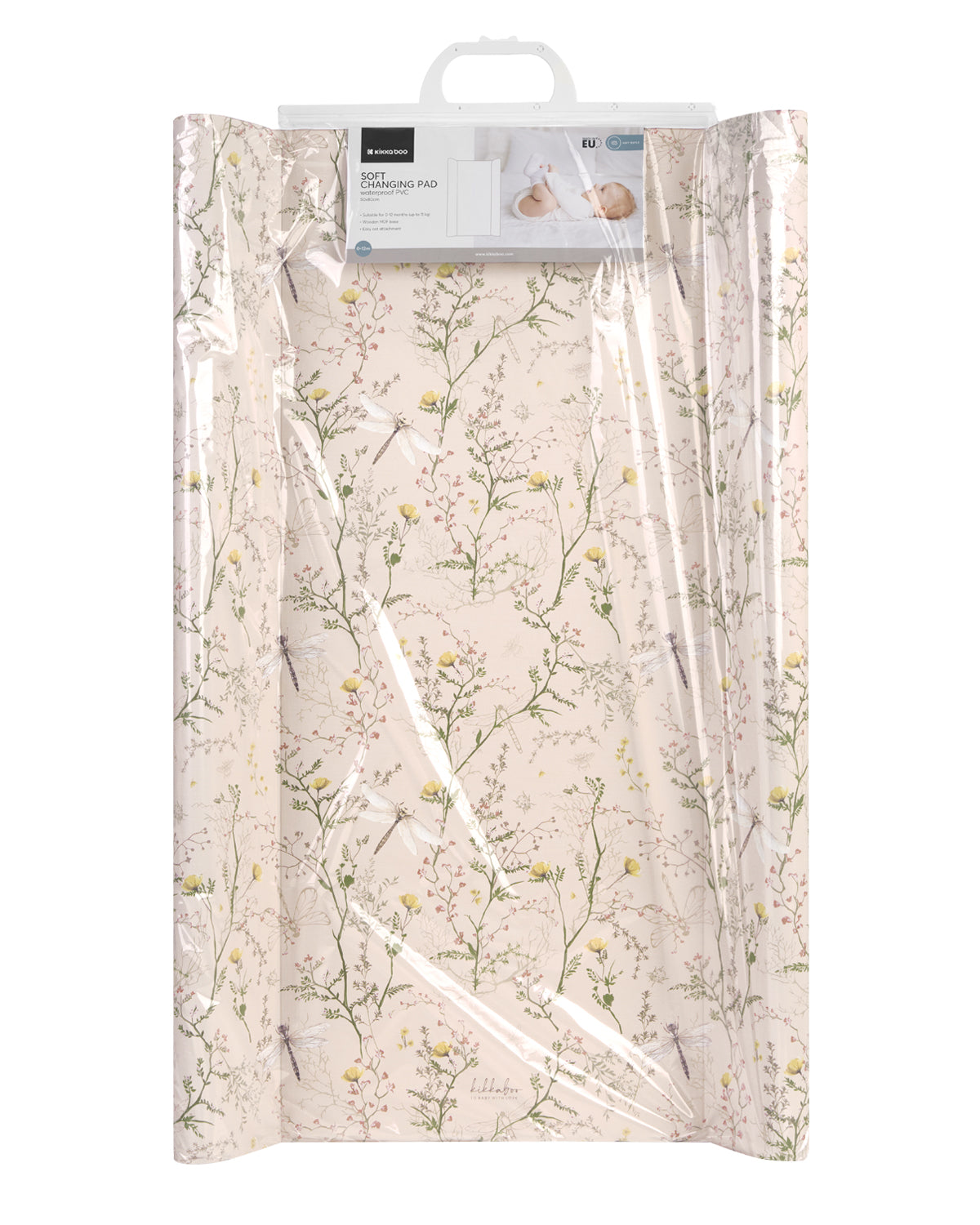 Muda Fraldas Secret Garden Bege 50x80cm PVC Macio