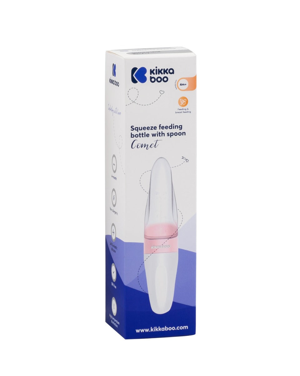 Colher dispensadora de silicone Comet Pink 90ml