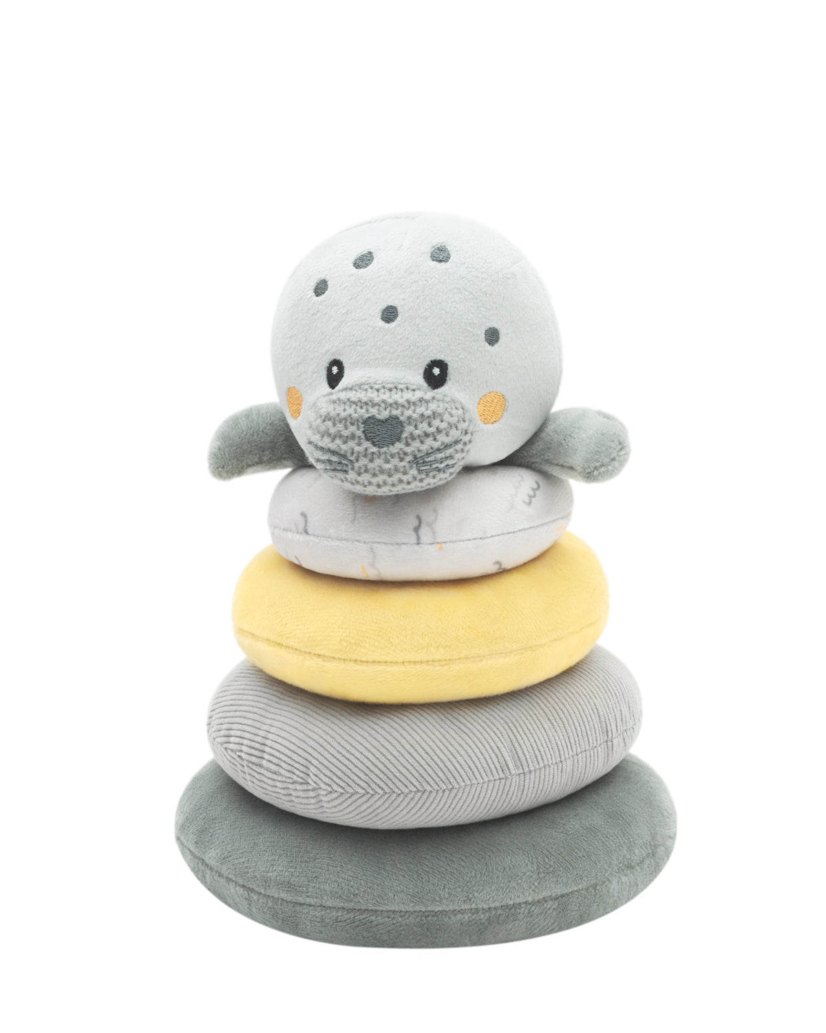 Torre de empilhamento de peluches Seally Me Kikkaboo