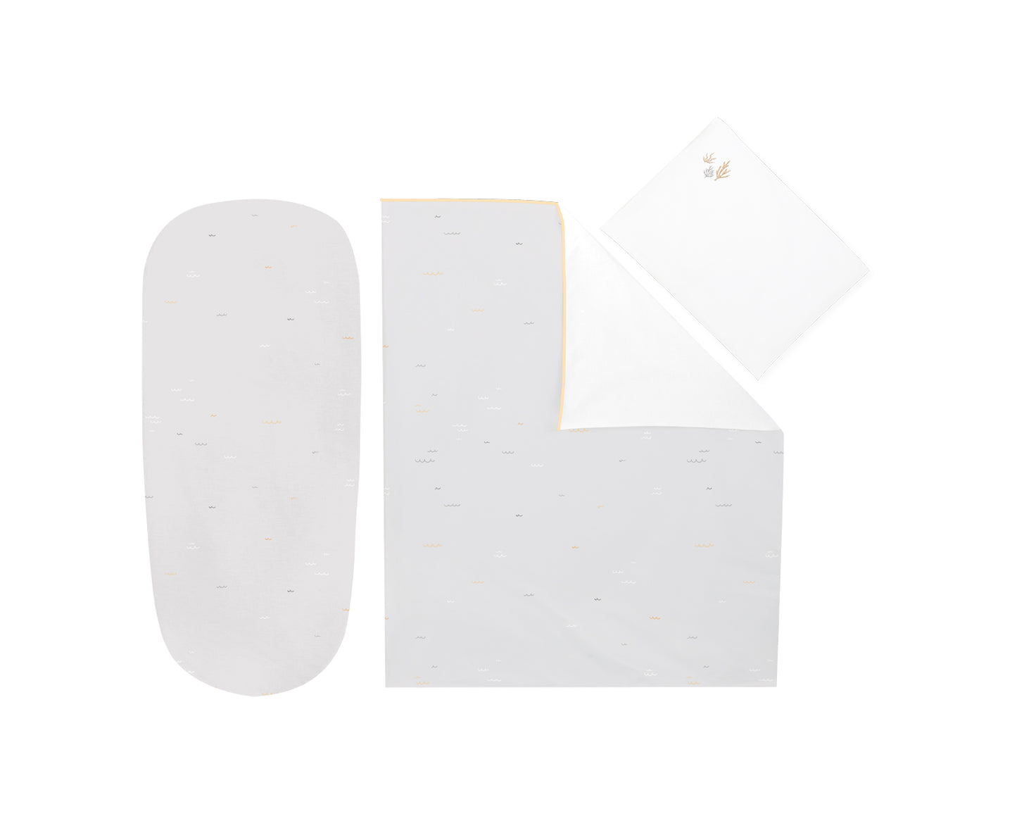 Conjunto de cama para berço Seally Me de 6 peças Kikkaboo