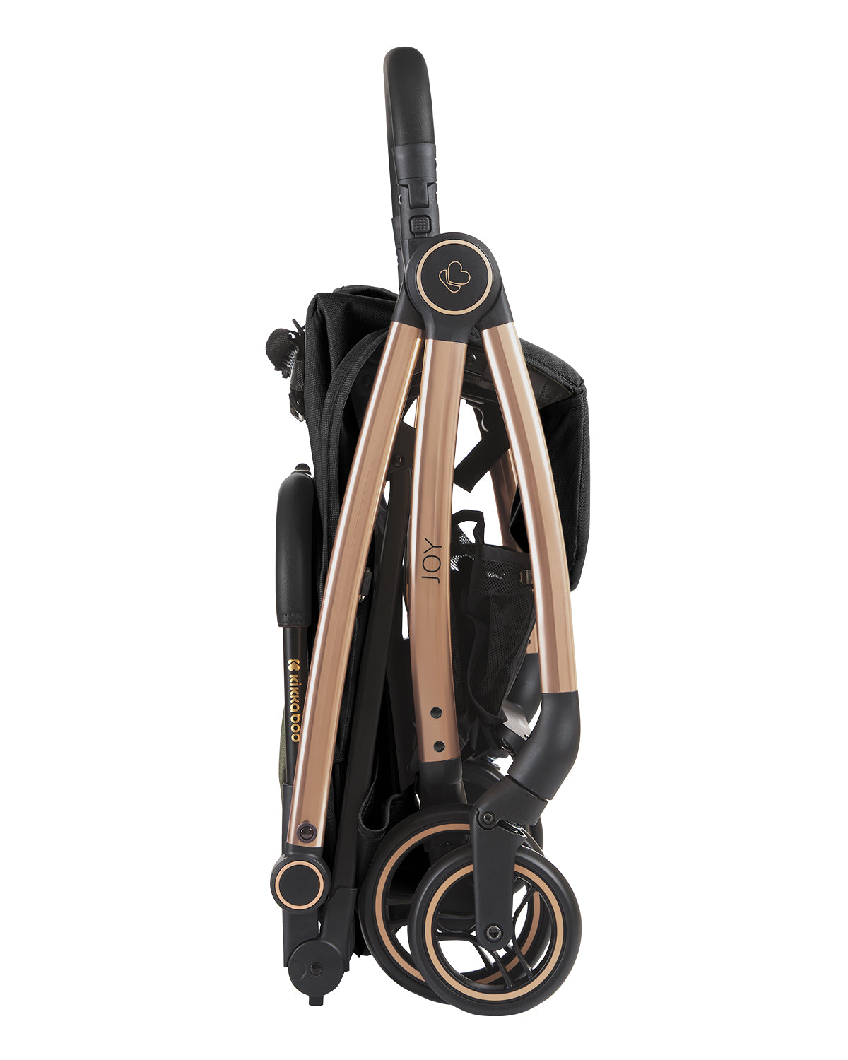 Carrinho de bebé autodobrável Joy Black Kikkaboo
