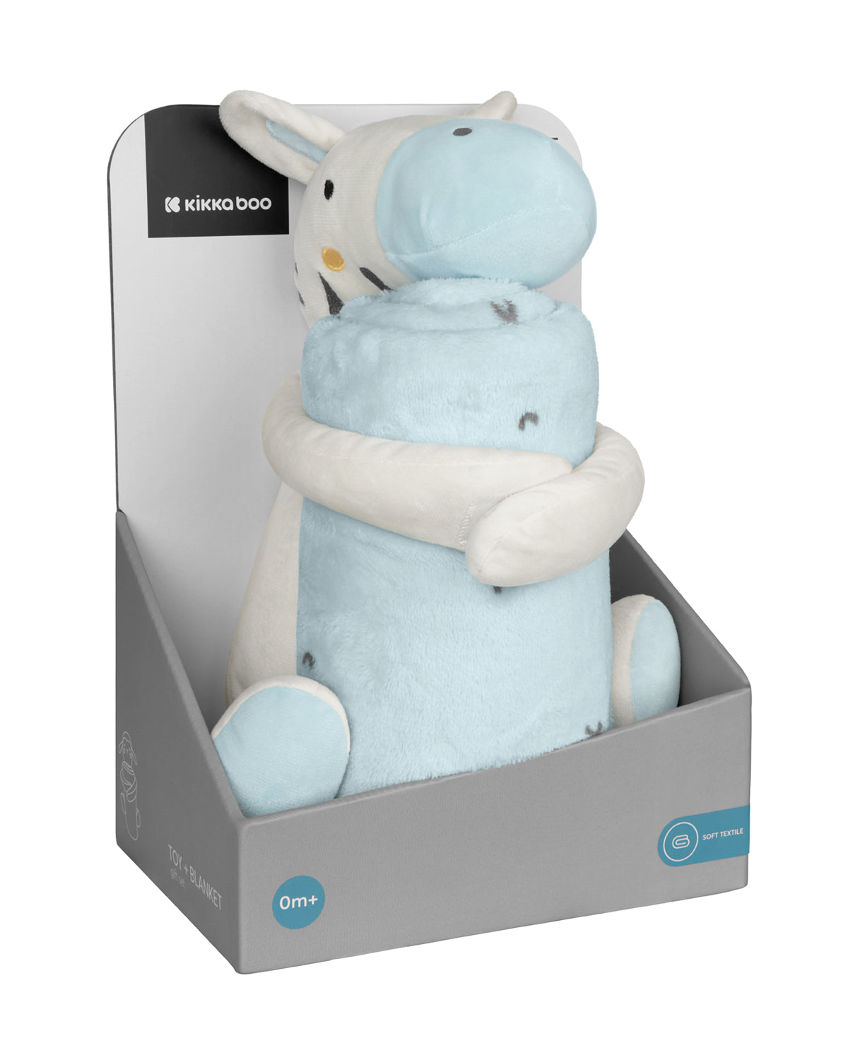 Brinquedo para bebé Stripy Friends + manta