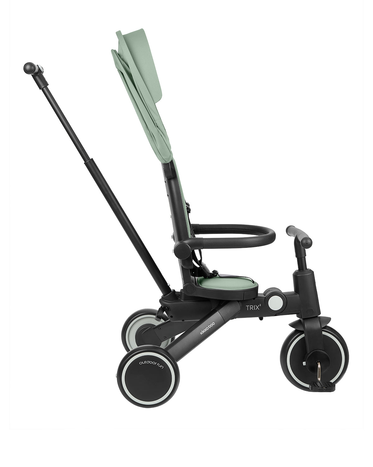 Triciclo Trix 2 Mint 8 em 1 Kikkaboo