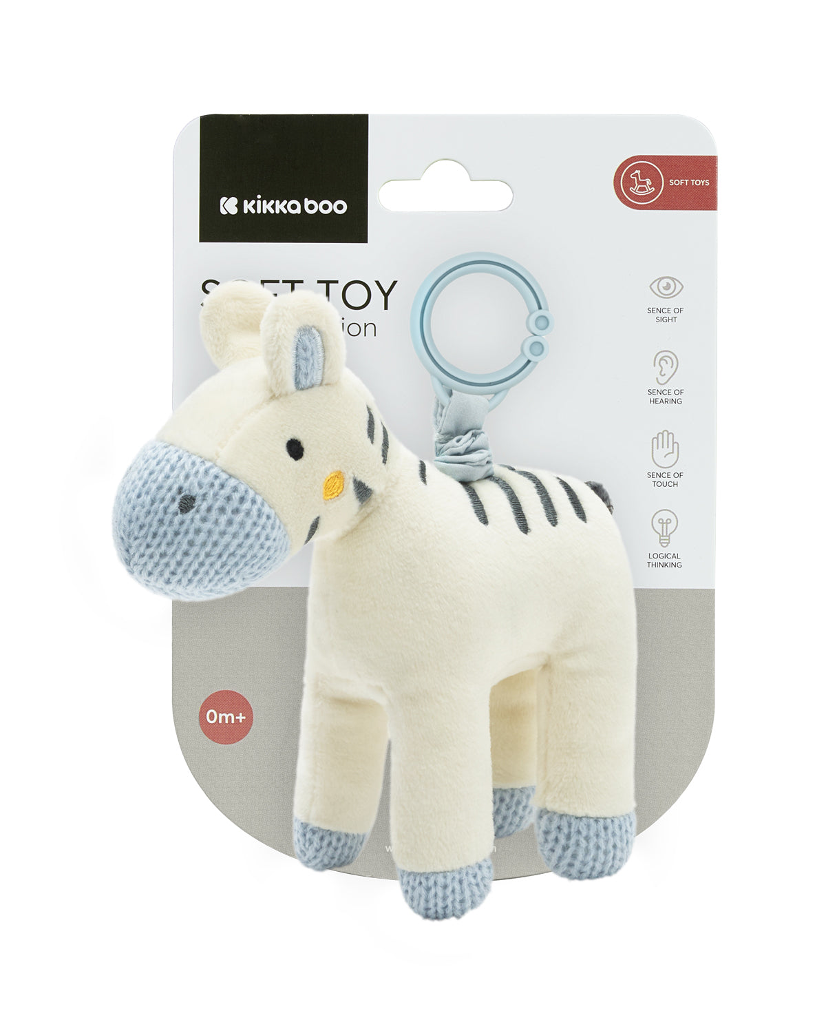 Peluche Vibratório Stripy Friends Kikkaboo