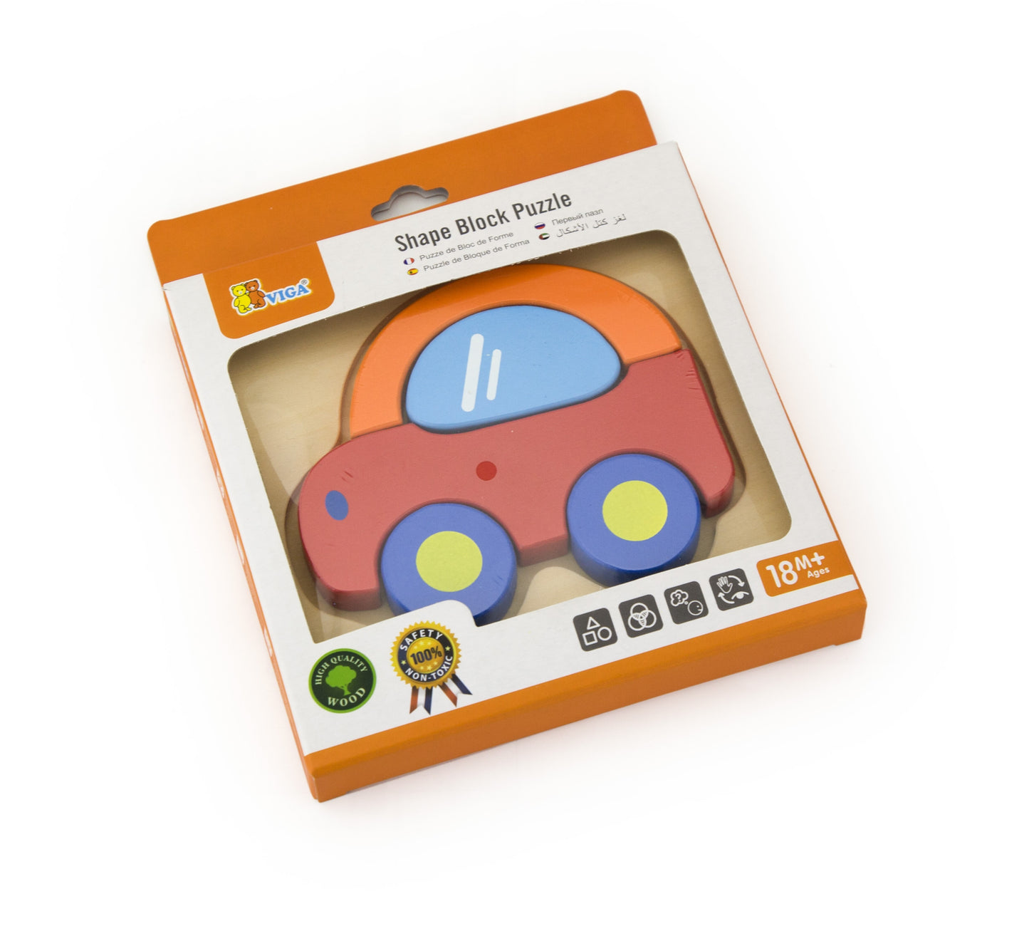 Puzzle De Blocos Carro Viga