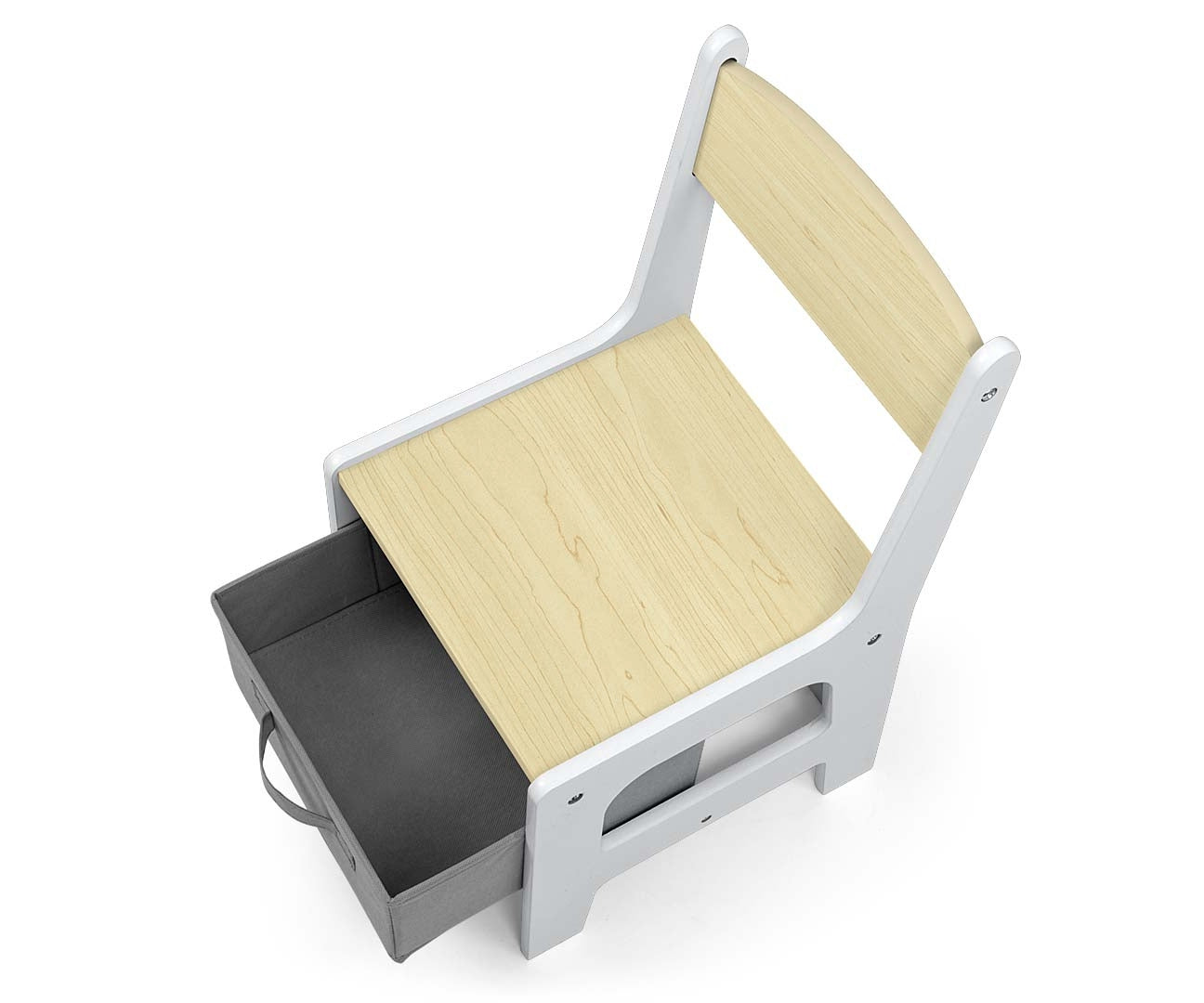 Conjunto De Móveis Mesa E Duas Cadeiras Sven Natural Milly Mally