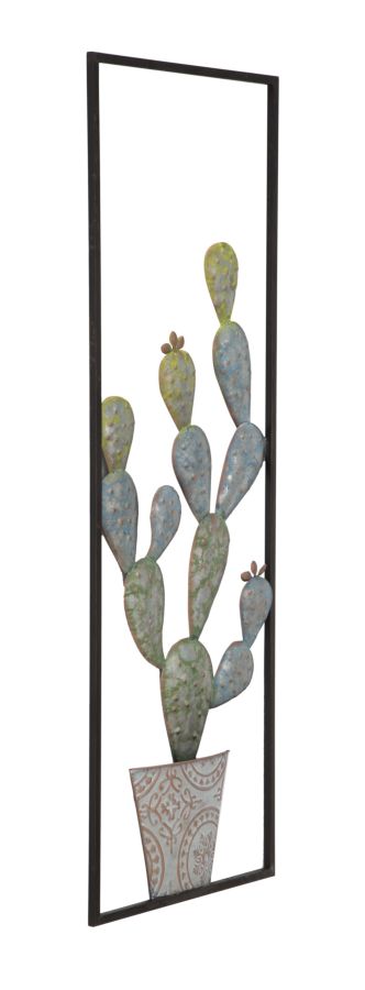 Painel em Ferro Cactus-Frame -A- Cm 31x2,5x90