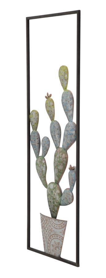 Painel em Ferro Cactus-Frame -A- Cm 31x2,5x90