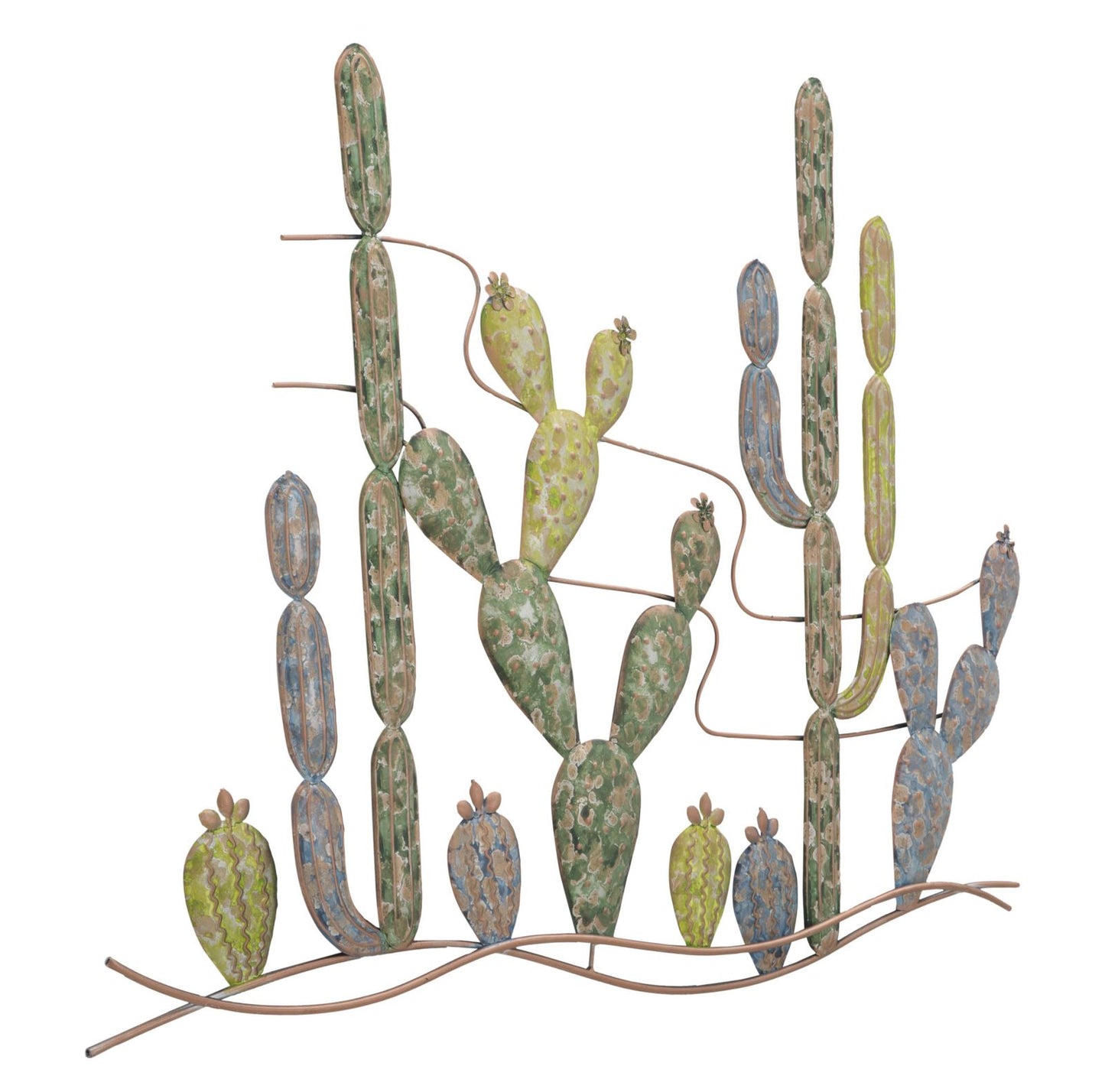Painel em Ferro Cactus -B- Cm 90x2,5x64