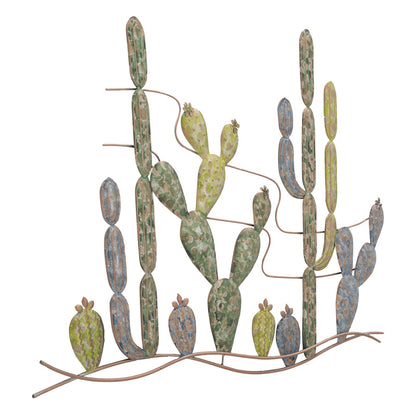 Painel em Ferro Cactus -B- Cm 90x2,5x64