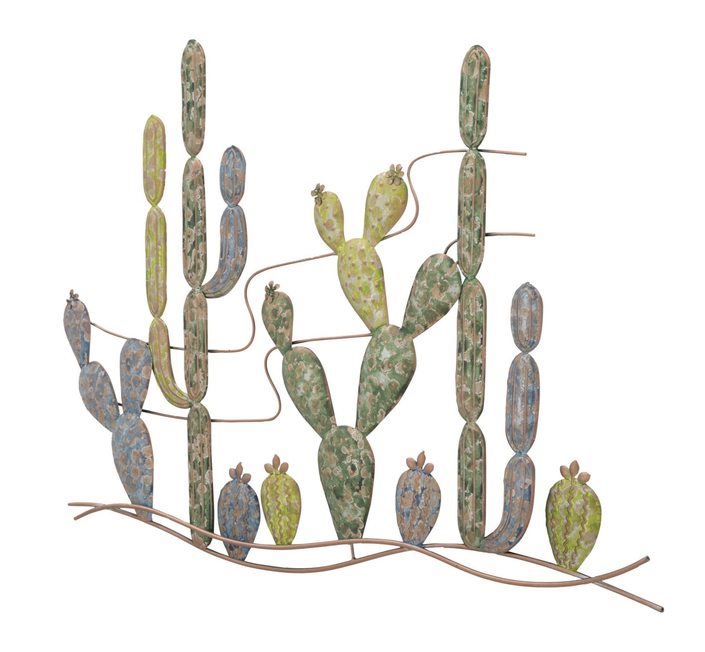 Painel em Ferro Cactus -B- Cm 90x2,5x64