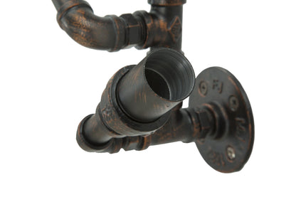 Porta Garrafas de Parede Manhattan 6 lugares Cm 27x15x55