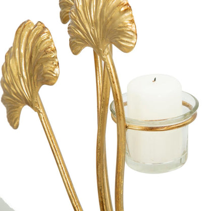 Porta velas Glam Iris Cm 50x12x55