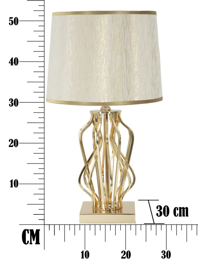 Candeeiro de Mesa Glam x Cm ø 30x52