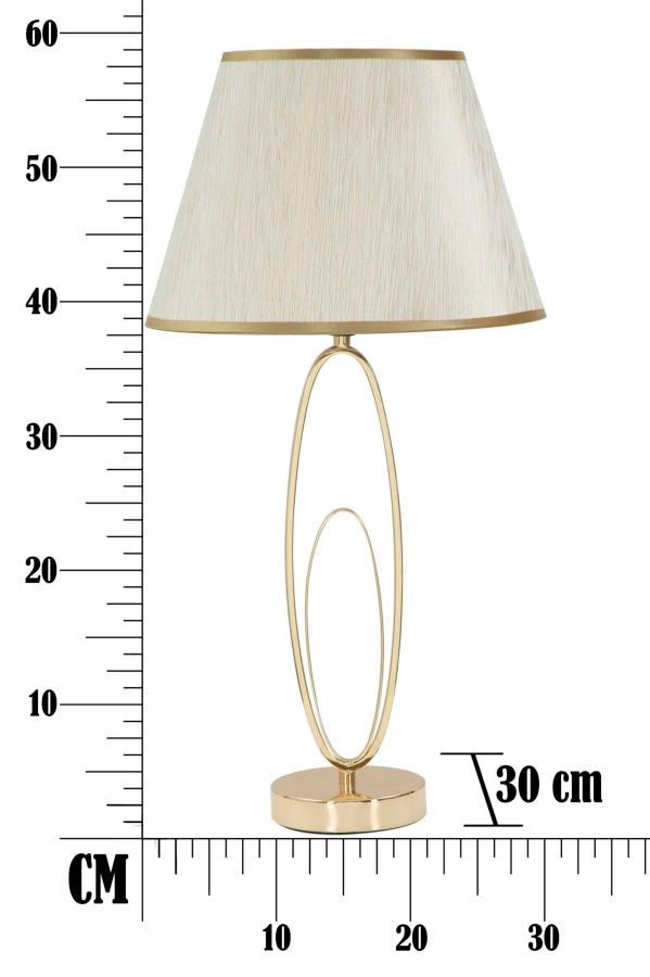 Candeeiro de Mesa Glam Flush Cm ø 30x58