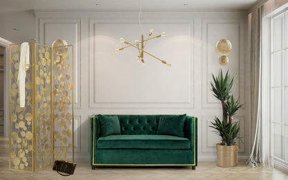 Candeeiro de Parede Simple Glam Cm 28,5x8x46