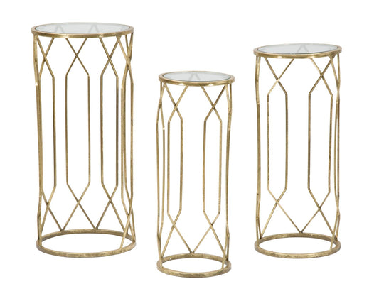 Mesa para telefone Tunisi Trio Cm ø 32x71-28x65-23x61