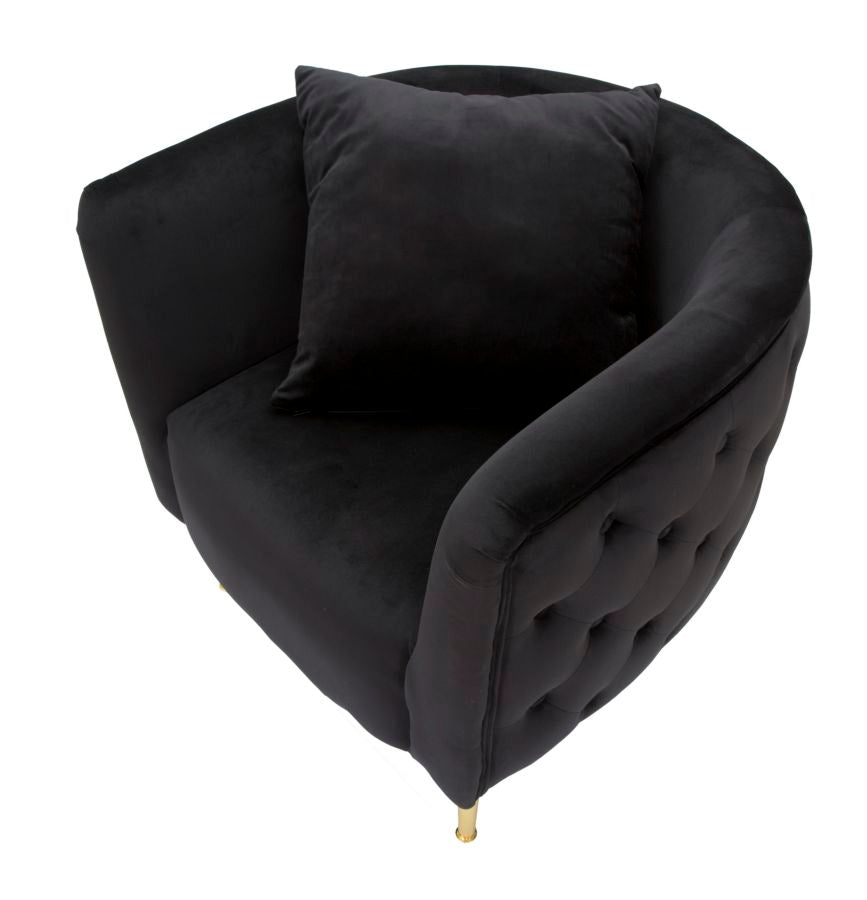 Poltrona Bucarest Nerocm 76x74x71