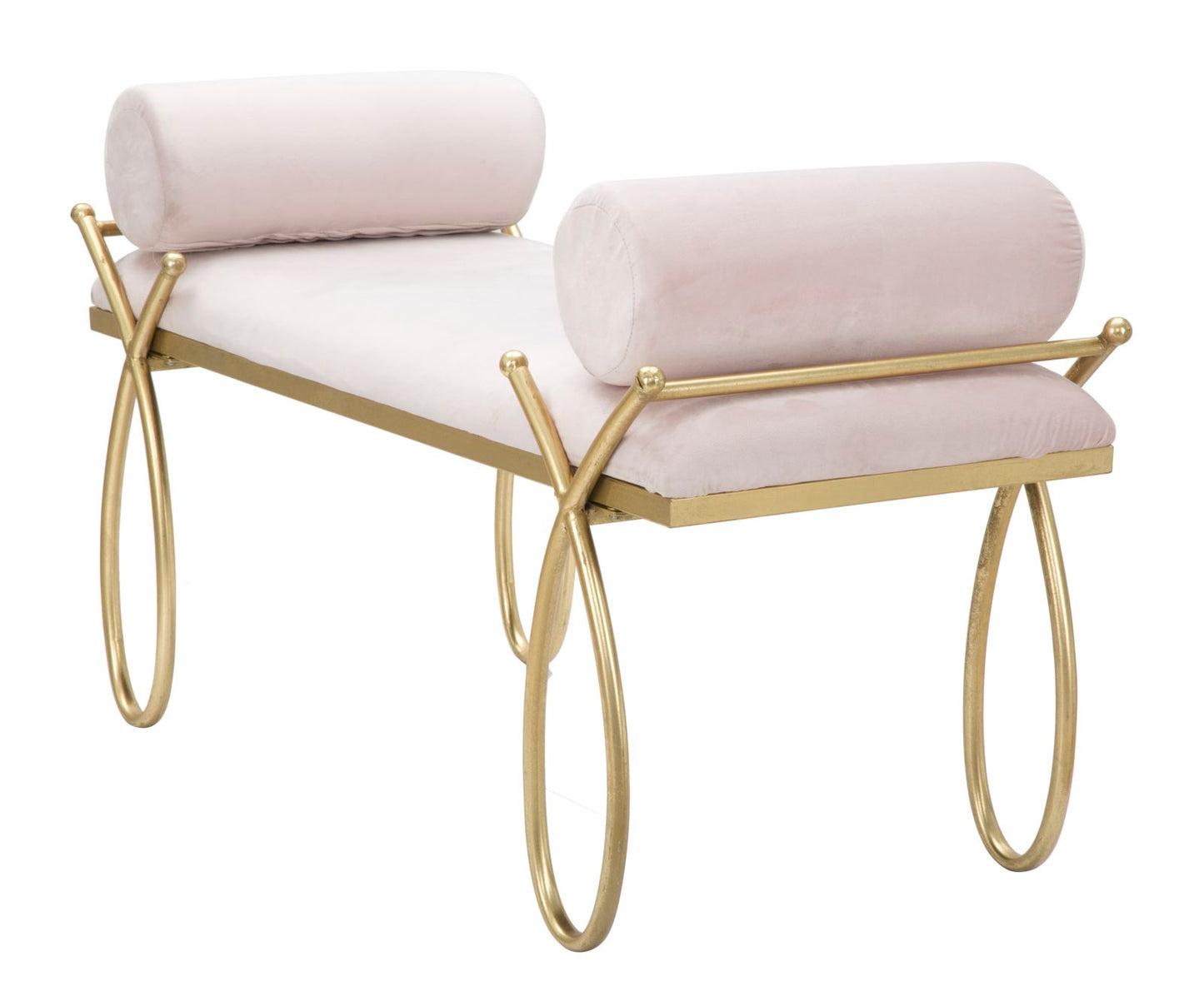 Banco Ribbon Rosa Cm 112,5x49x53