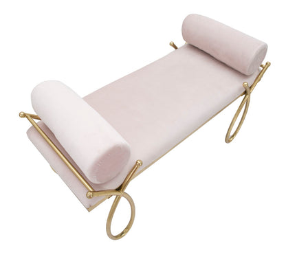 Banco Ribbon Rosa Cm 112,5x49x53