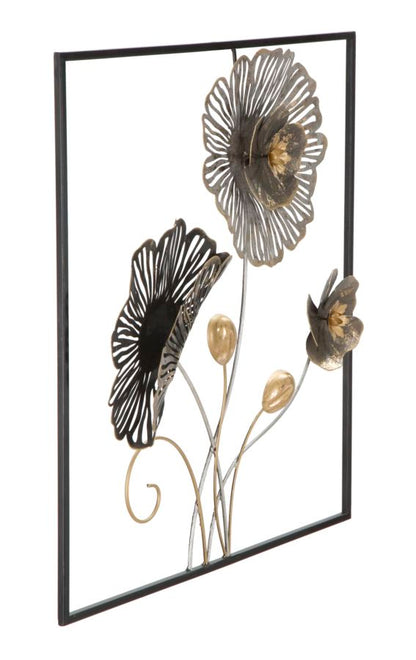 Painel em Ferro Quadrado Cm 50x5,5x50